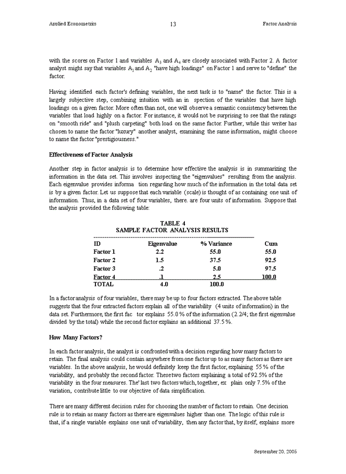 image for page Factor Analysis