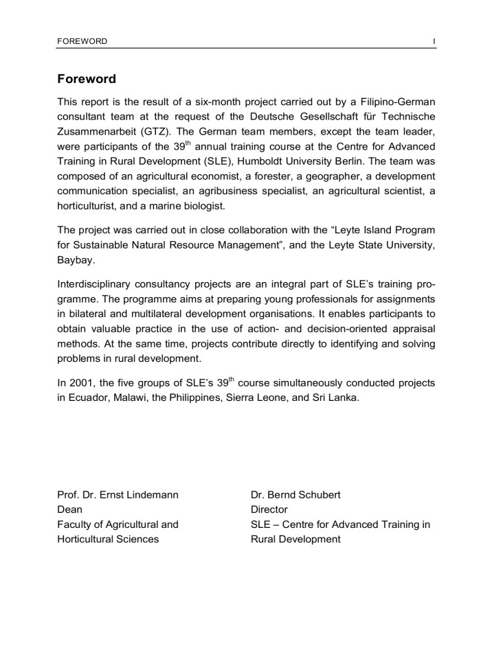 image for page Natural Resource Management Strategies on Leyte Island, Philippines