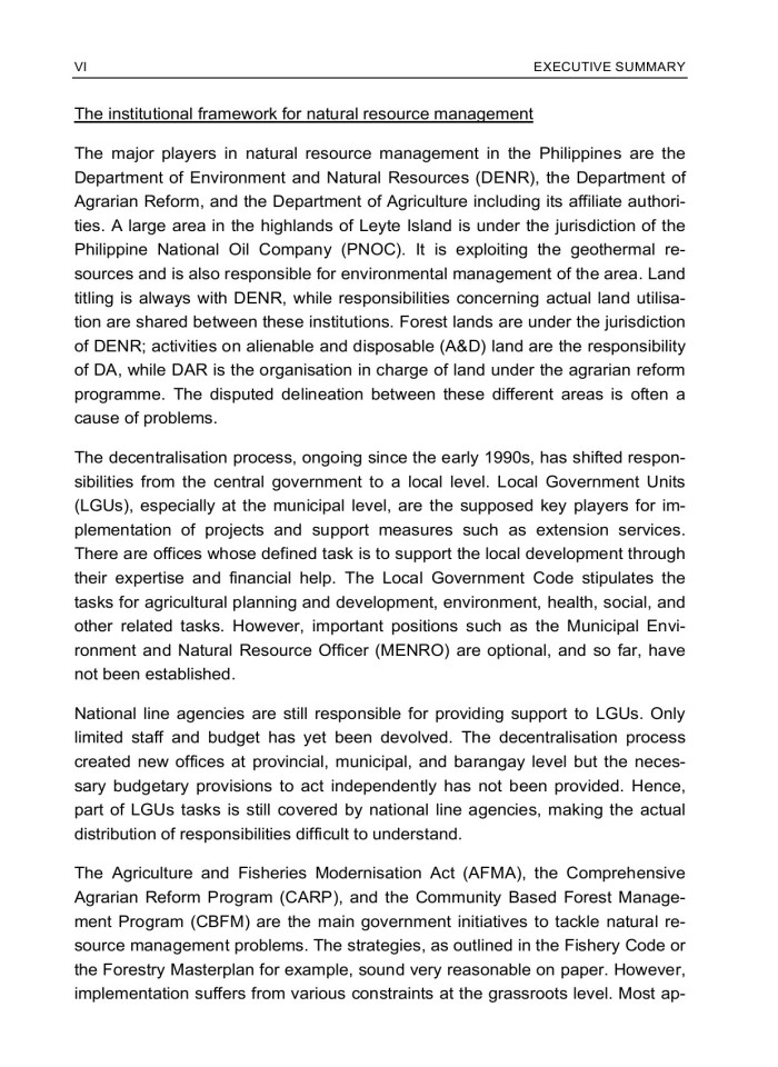 image for page Natural Resource Management Strategies on Leyte Island, Philippines