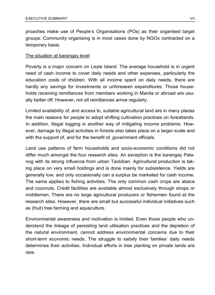 image for page Natural Resource Management Strategies on Leyte Island, Philippines