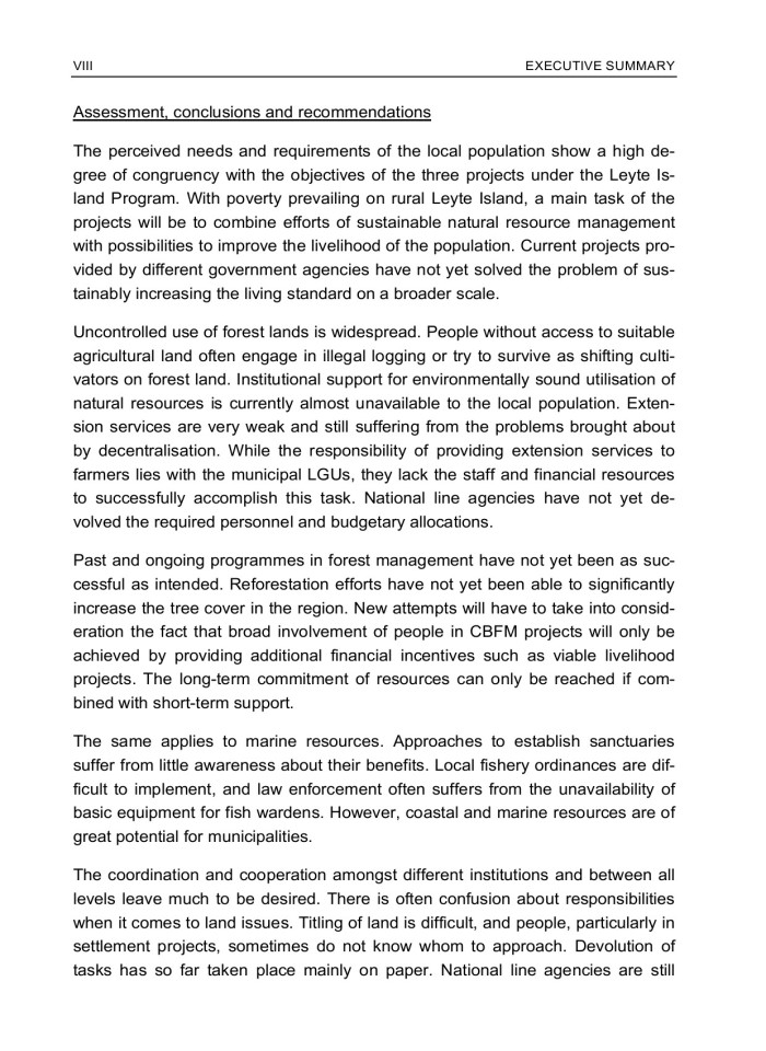image for page Natural Resource Management Strategies on Leyte Island, Philippines