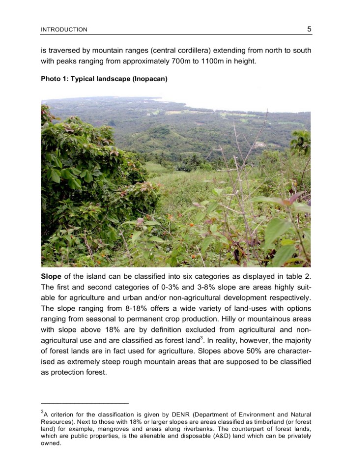 image for page Natural Resource Management Strategies on Leyte Island, Philippines
