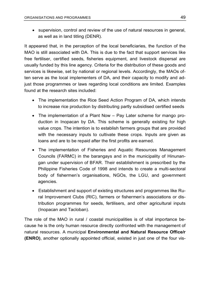 image for page Natural Resource Management Strategies on Leyte Island, Philippines