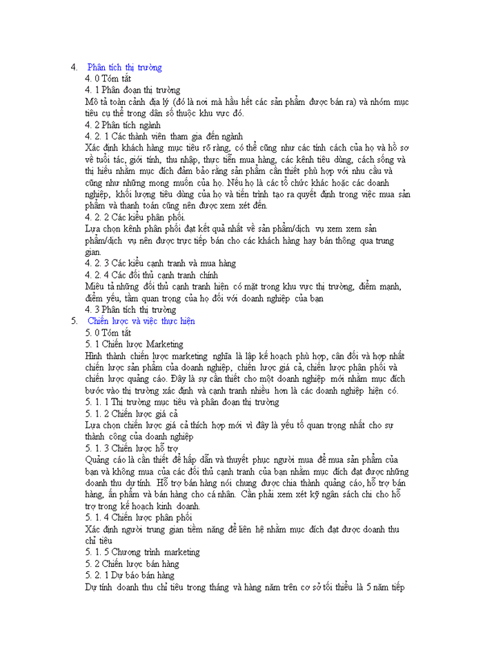 image for page Lập kế hoạch kinh doanh