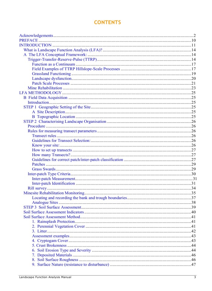 image for page Procedures for monitoring and assessing landscapes