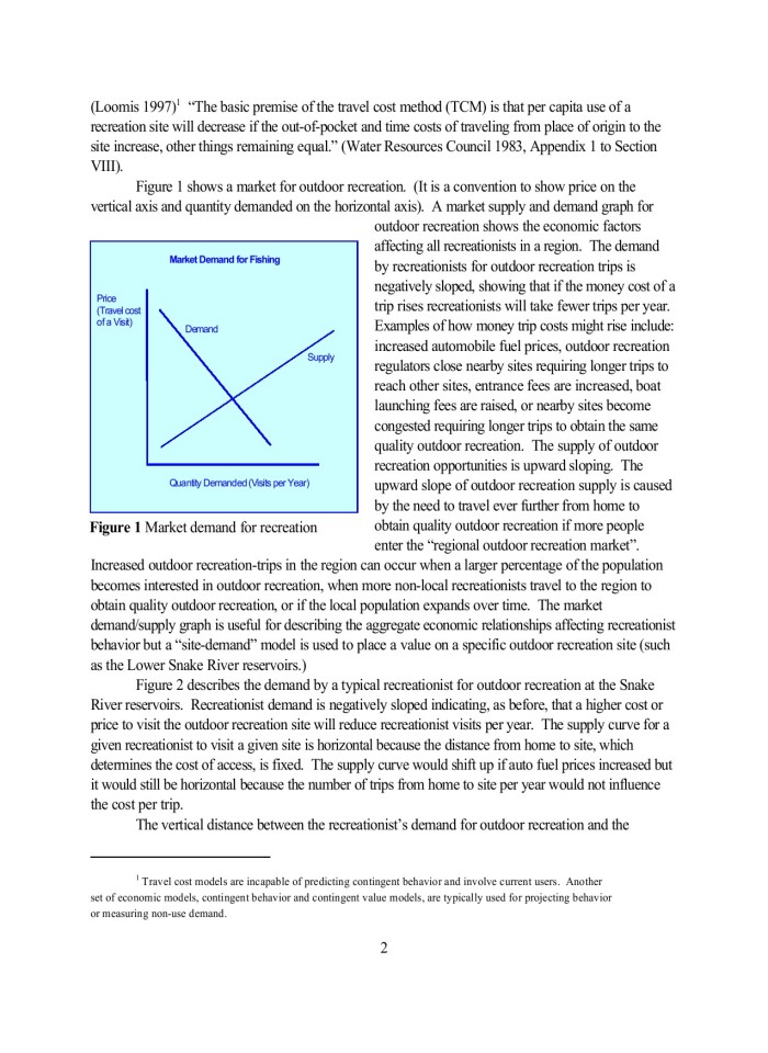 image for page Outdoor Recreation Demand and Expenditures: Lower Snake River Reservoirs