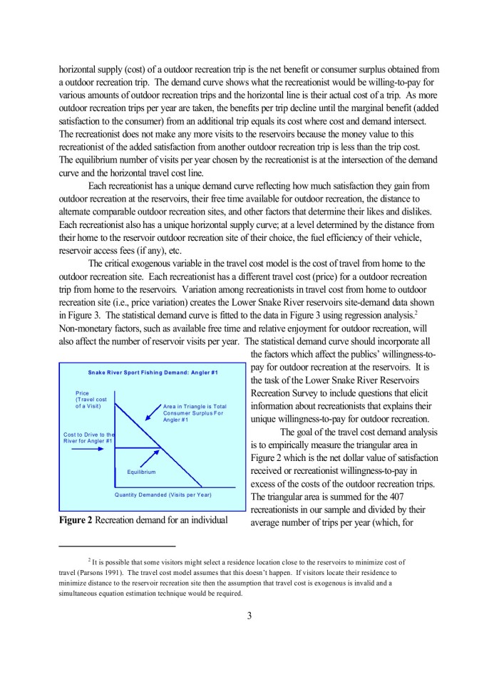 image for page Outdoor Recreation Demand and Expenditures: Lower Snake River Reservoirs