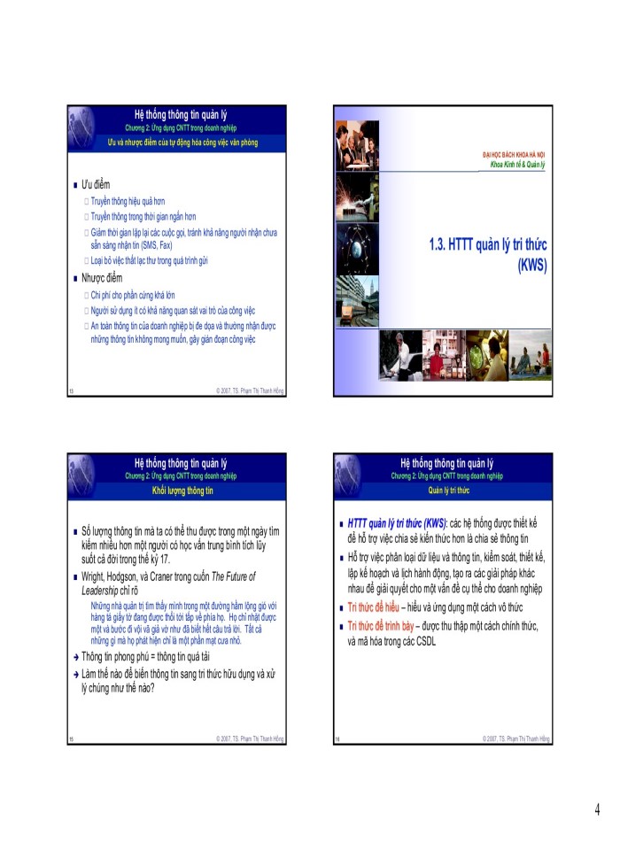 image for page Ứng dụng CNTT trong doanh nghiệp