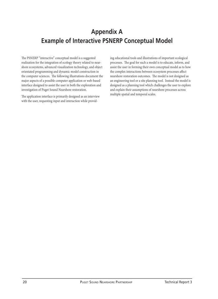 image for page Conceptual Model for Assessing Restoration of Puget Sound Nearshore Ecosystems