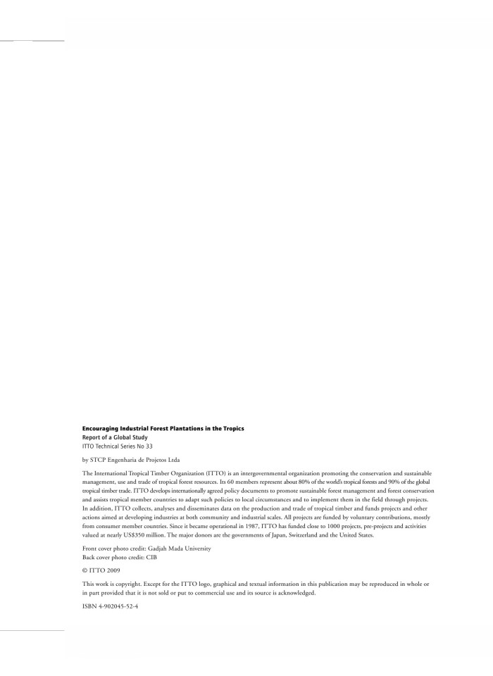 image for page Encouraging industrial forest plantations in the tropics