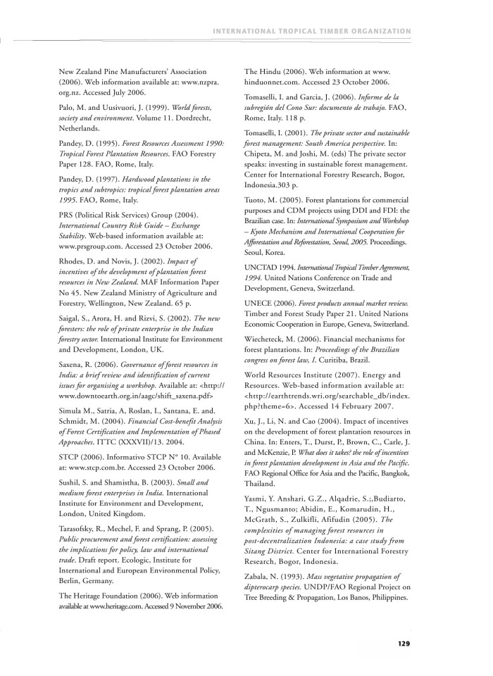 image for page Encouraging industrial forest plantations in the tropics