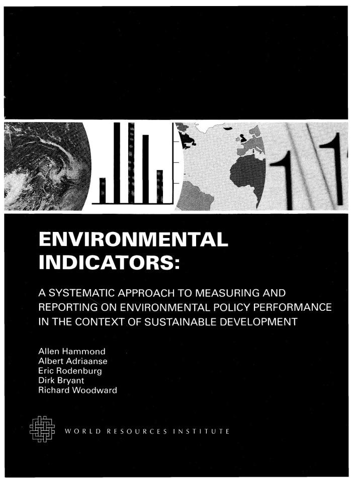 image for page Environmental indicators