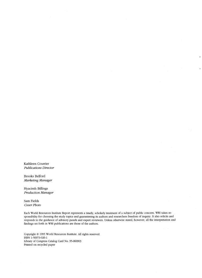 image for page Environmental indicators