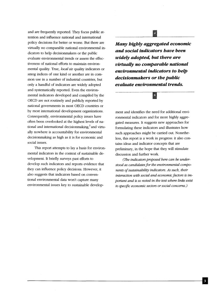 image for page Environmental indicators