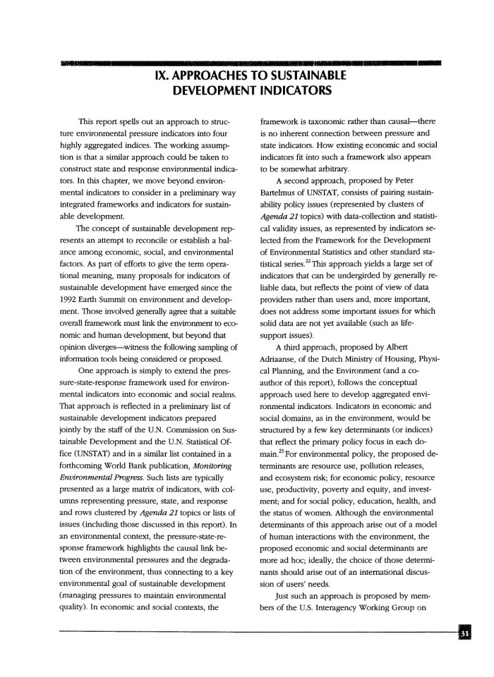 image for page Environmental indicators