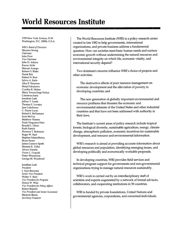 image for page Environmental indicators