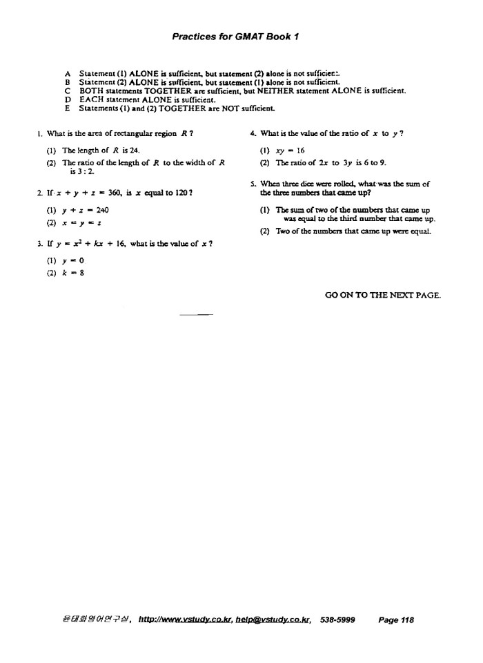 image for page Practices forr GMAT Book1