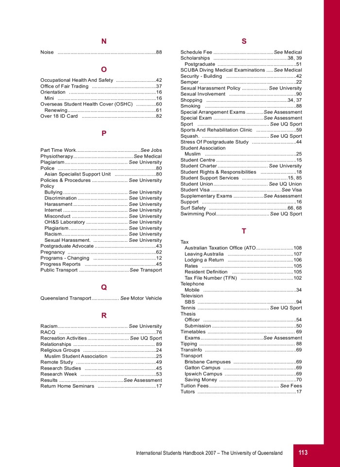 image for page Handbook for international students