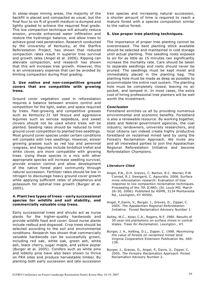 image for page IUFRO Conference on Forest Landscape Restoration