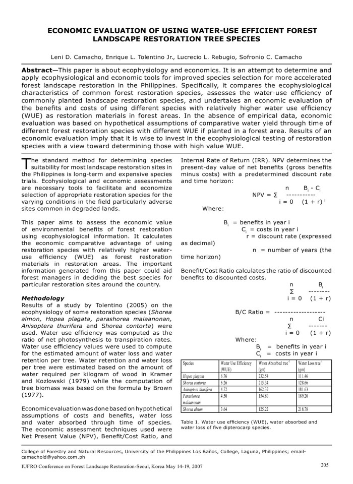image for page IUFRO Conference on Forest Landscape Restoration