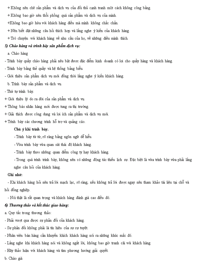 image for page Nghệ thuật bán hàng trong kinh doanh