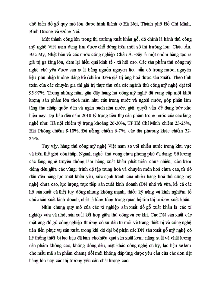 image for page Nghiên cứu tình hình xuất khẩu sản phẩm gỗ và đồ gỗ của Việt Nam trên cơ sở đó đề xuất một số giải pháp nhằm thúc đẩy xuất khẩu sản phẩm gỗ và đồ gỗ