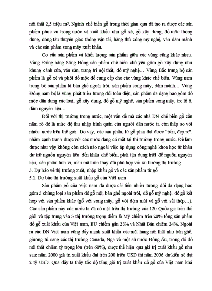 image for page Nghiên cứu tình hình xuất khẩu sản phẩm gỗ và đồ gỗ của Việt Nam trên cơ sở đó đề xuất một số giải pháp nhằm thúc đẩy xuất khẩu sản phẩm gỗ và đồ gỗ