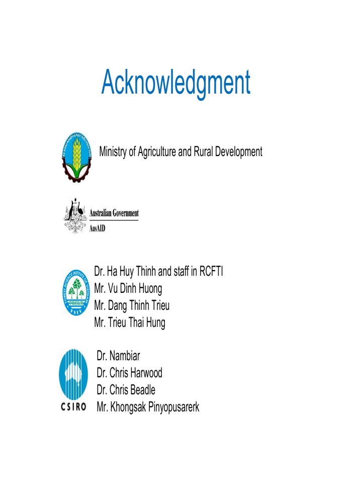 image for page Sustainable and profitable development of acacia plantations for sawlog production in Vietnam