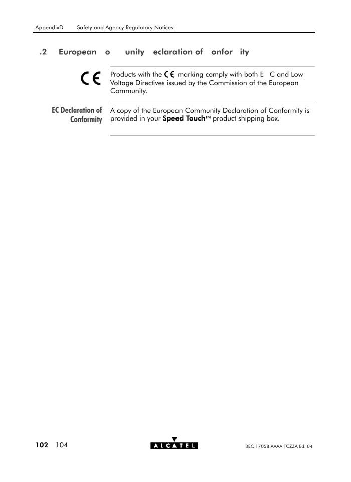 image for page Speed touch home