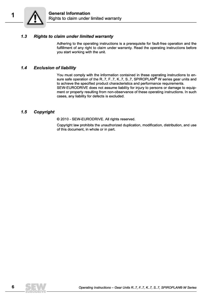image for page Assembly and Operating Instructions