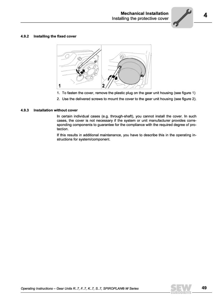 image for page Assembly and Operating Instructions