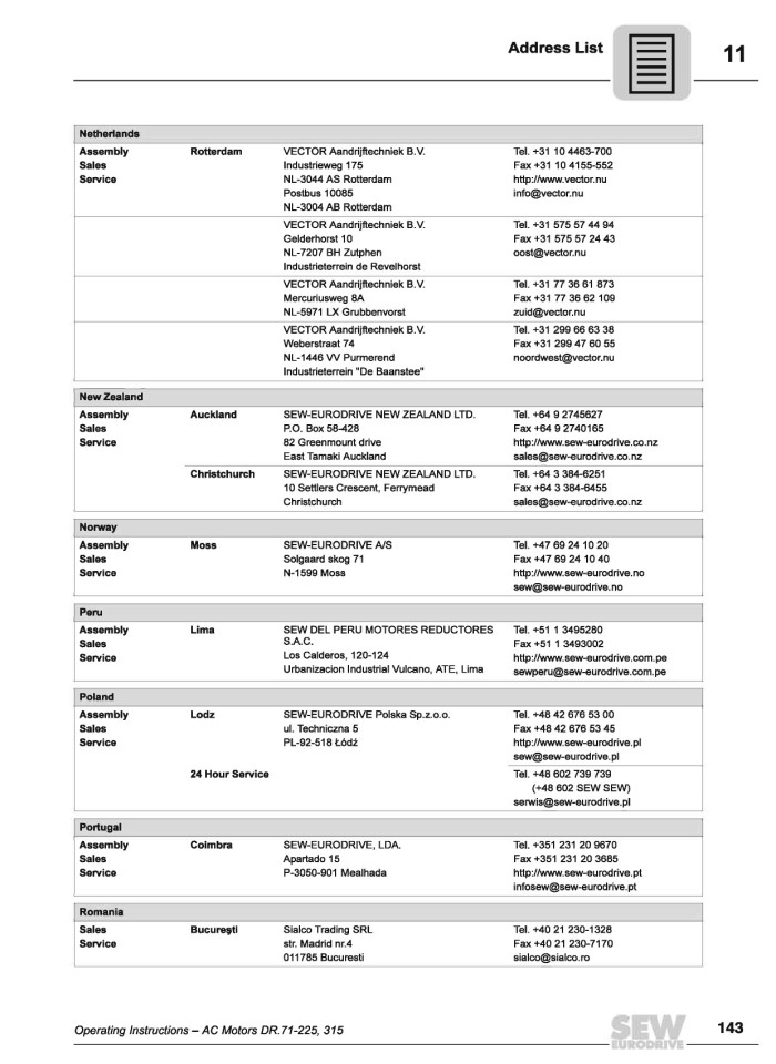 image for page Assembly and Operating Instructions