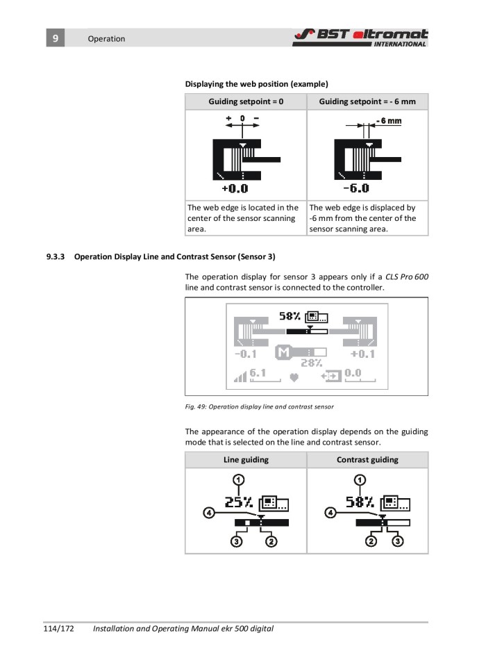 image for page Installation and Operating Manual ekr 500 digital