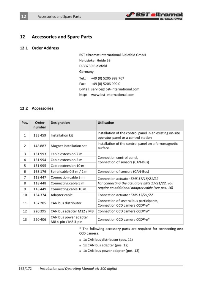 image for page Installation and Operating Manual ekr 500 digital