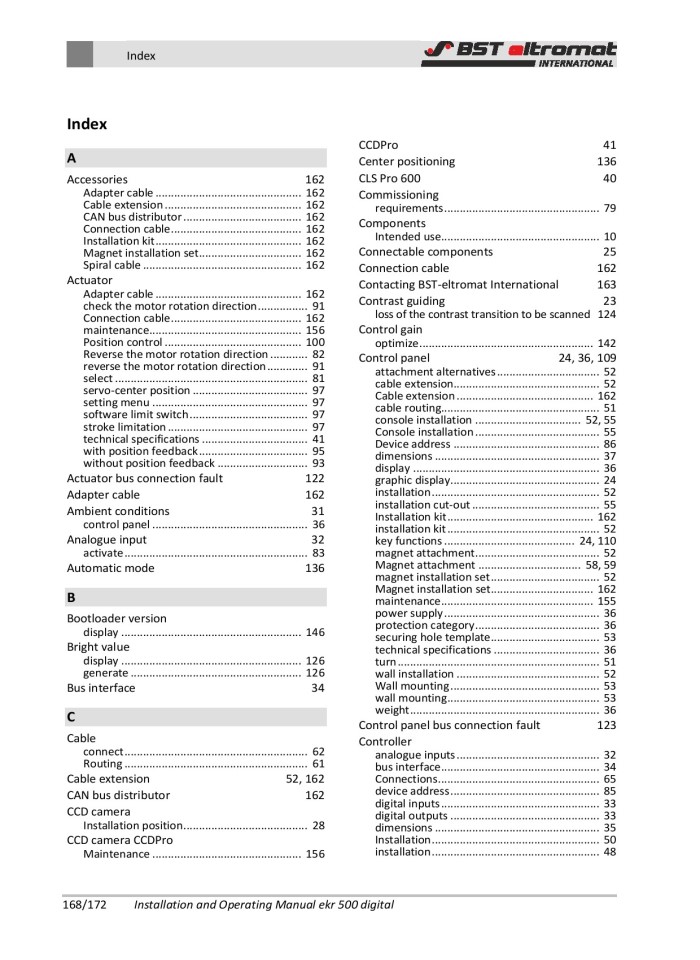 image for page Installation and Operating Manual ekr 500 digital