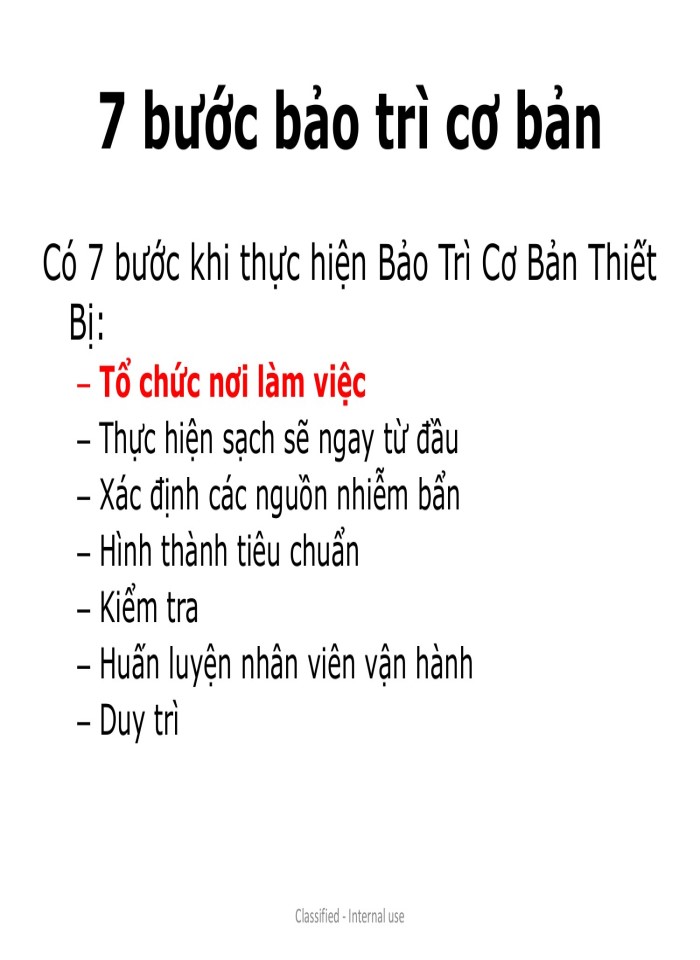 image for page 7 bước cơ bản trong thực hiện và bảo trì cơ bản thiết bị