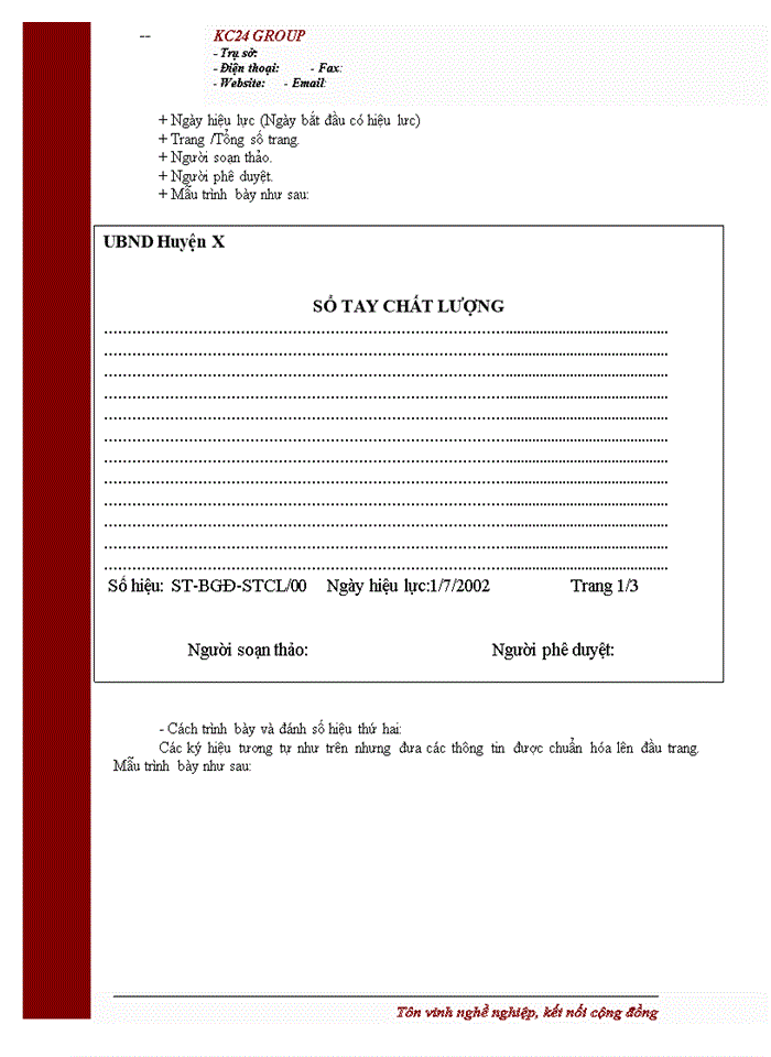 image for page Hướng dẫn xây dựng hệ thống văn bản theo iso 9001:2000 trong dịch vụ hành chính