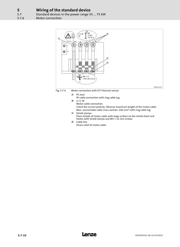 image for page evs93xx 9300 servo inverter v6-0 en