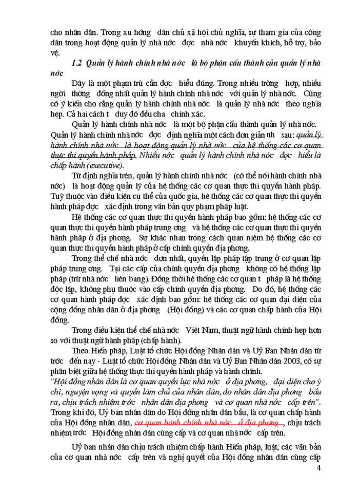 image for page Quản  lý hành chính nhà nước và cải cách hành chính