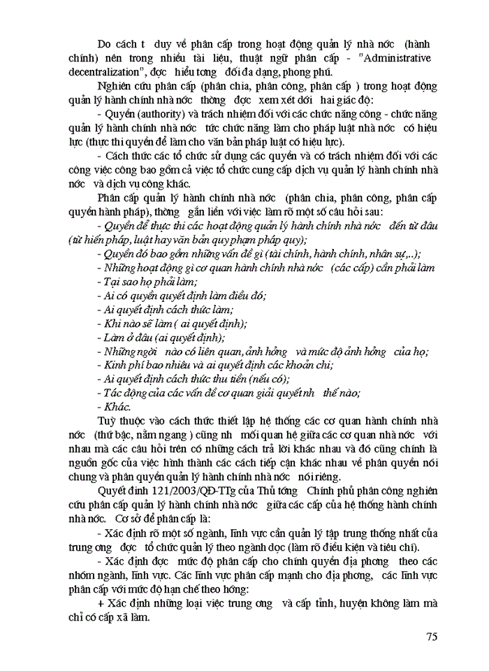 image for page Quản  lý hành chính nhà nước và cải cách hành chính