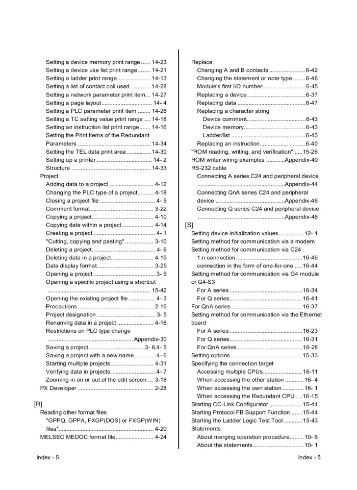 image for page Operation - Programming - Maintenance
