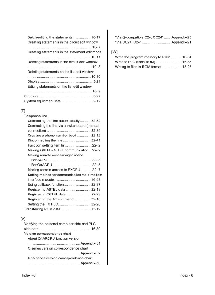 image for page Operation - Programming - Maintenance