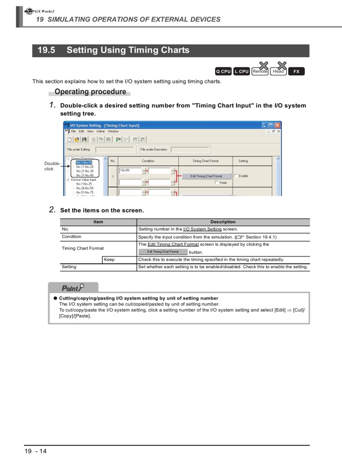 image for page GX works2 operating manual