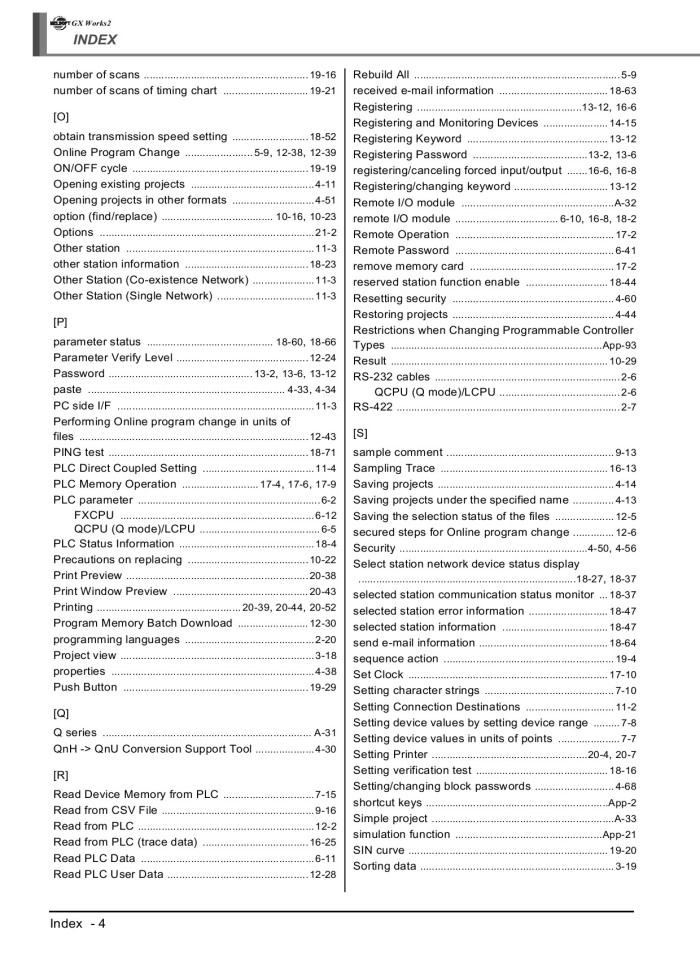 image for page GX works2 operating manual