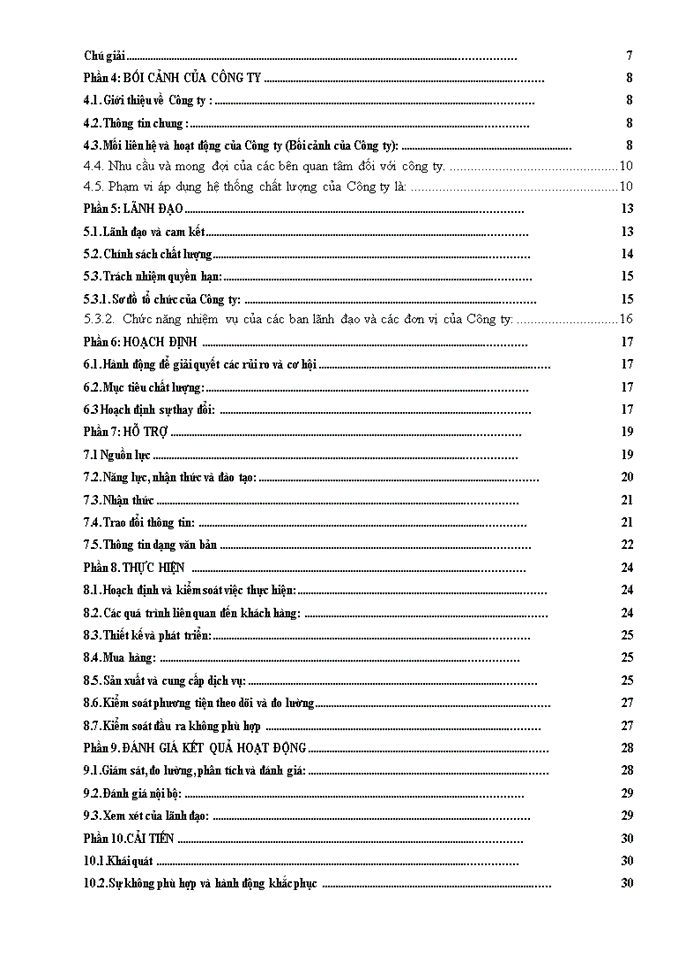 image for page Nội dung sổ tay chất lượng