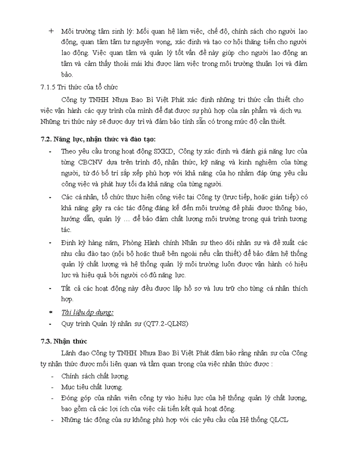 image for page Nội dung sổ tay chất lượng