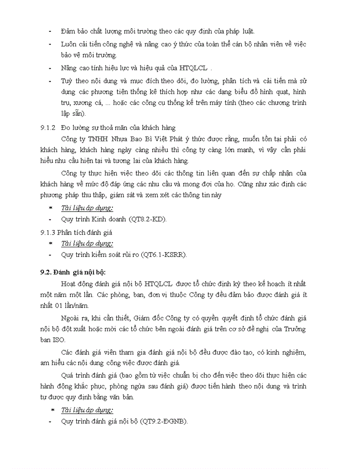 image for page Nội dung sổ tay chất lượng