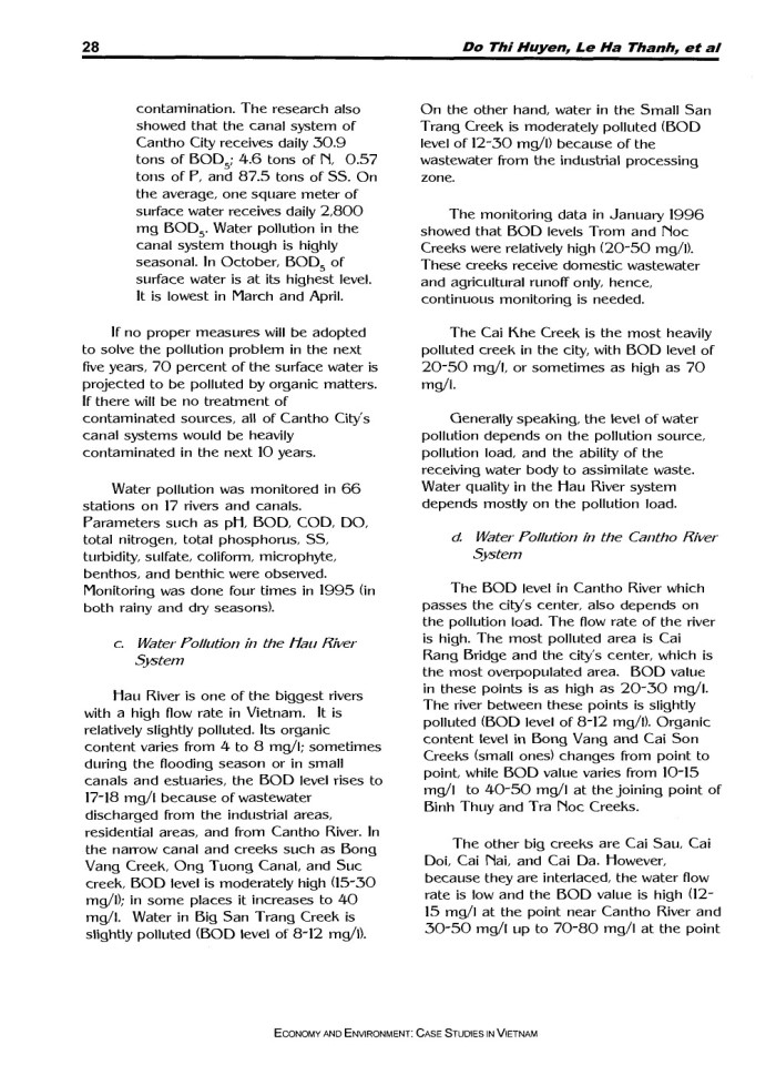 image for page Economy & Environment case studies in VietNam