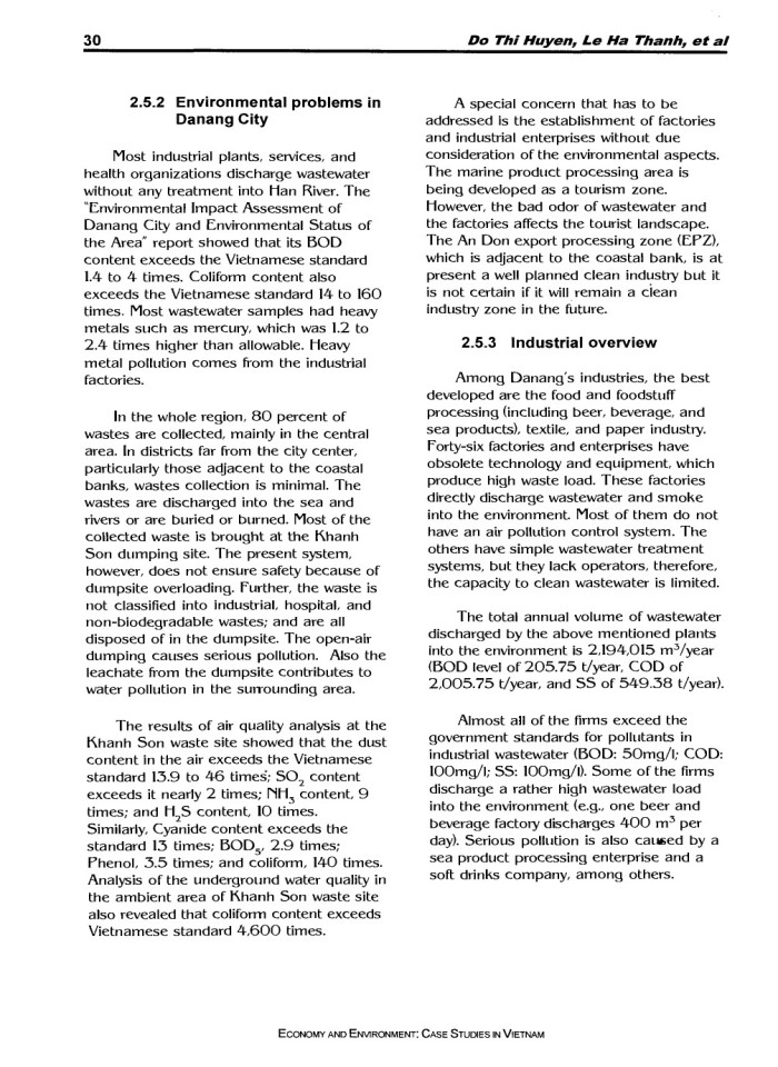 image for page Economy & Environment case studies in VietNam