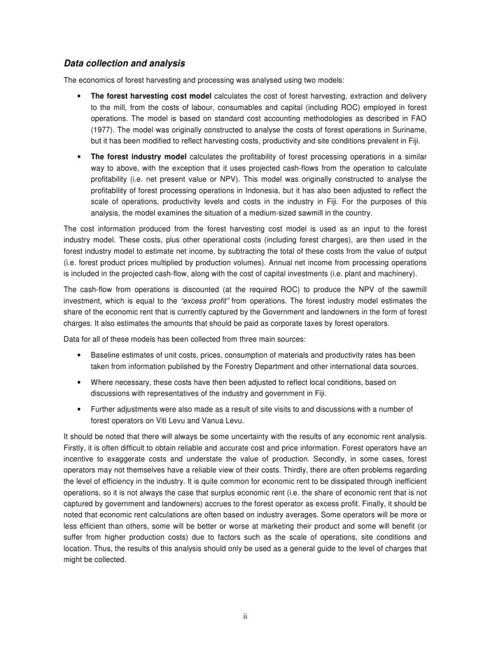 image for page Đánh giá hệ thống doanh thu rừng và thuế của ngành lâm sản tại fiji